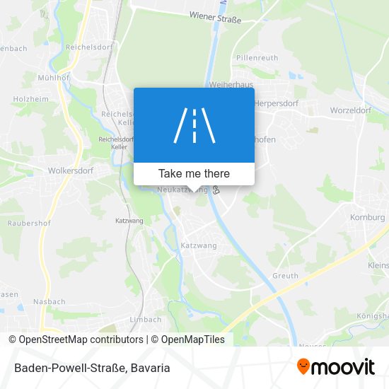 Baden-Powell-Straße map