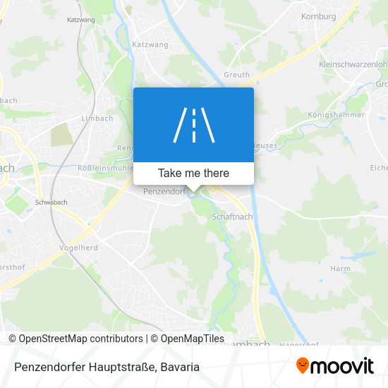 Penzendorfer Hauptstraße map