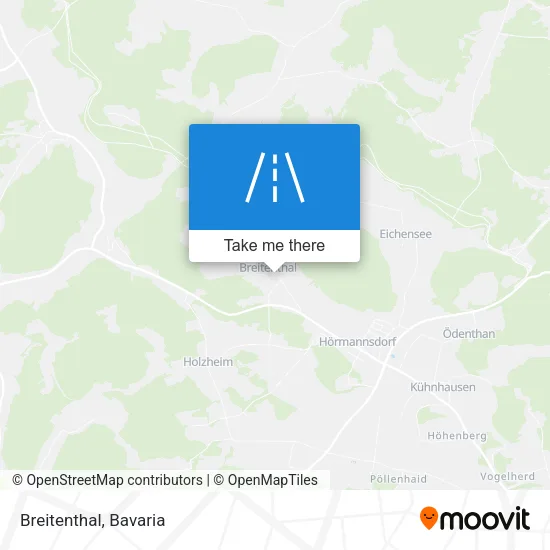 Карта Breitenthal