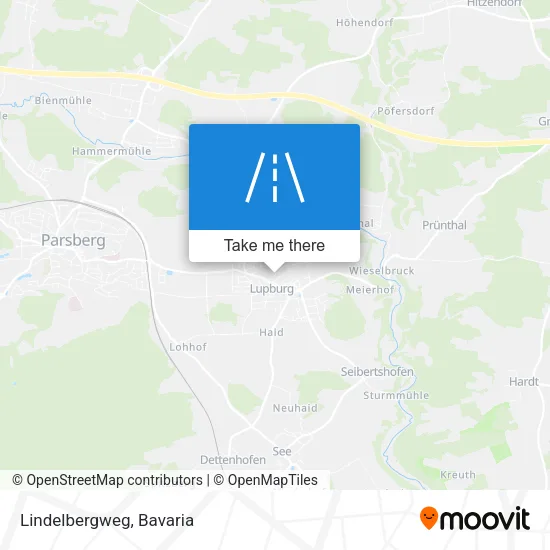 Карта Lindelbergweg