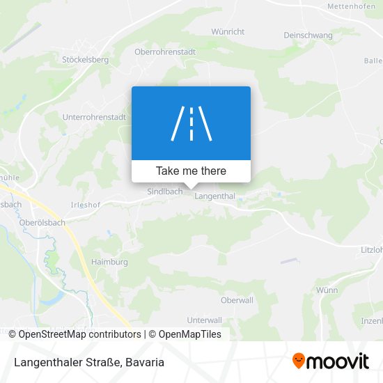 Langenthaler Straße map