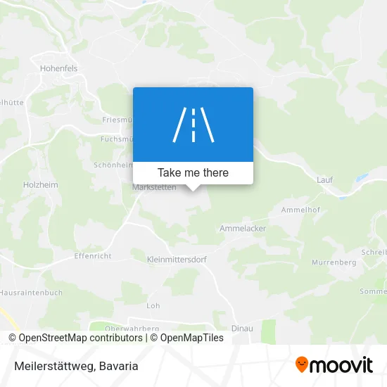 Meilerstättweg map