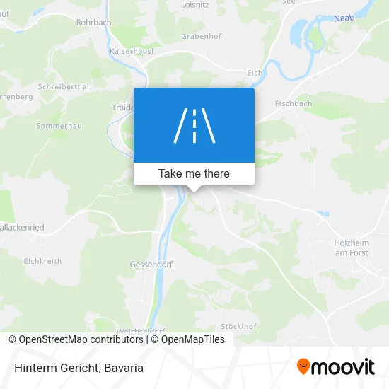 Карта Hinterm Gericht