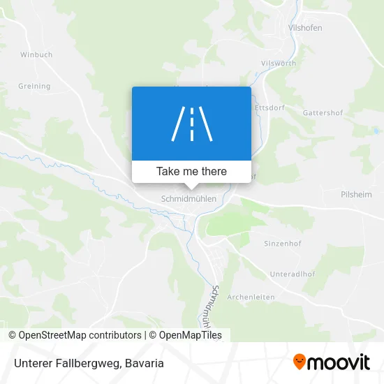 Карта Unterer Fallbergweg