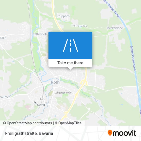 Freiligrathstraße map