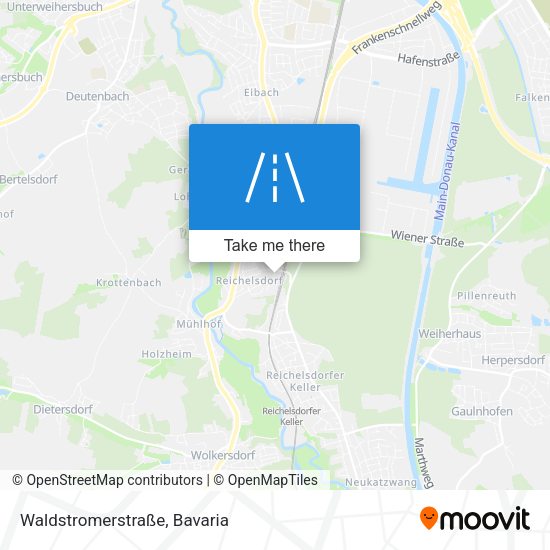 Waldstromerstraße map