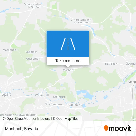 Mosbach map