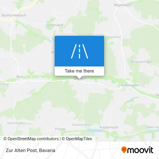 Карта Zur Alten Post