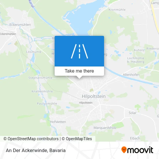 Карта An Der Ackerwinde