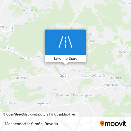 Карта Massendorfer Straße