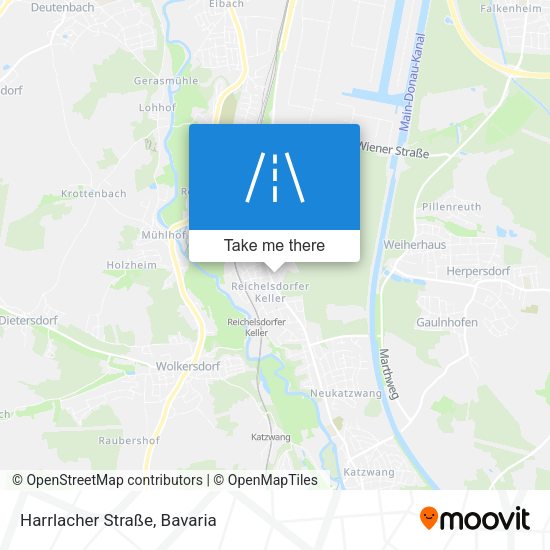 Harrlacher Straße map