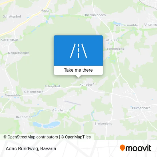 Карта Adac Rundweg
