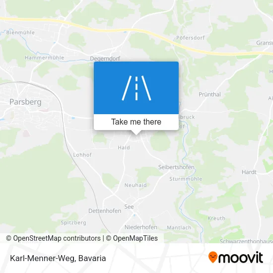 Карта Karl-Menner-Weg
