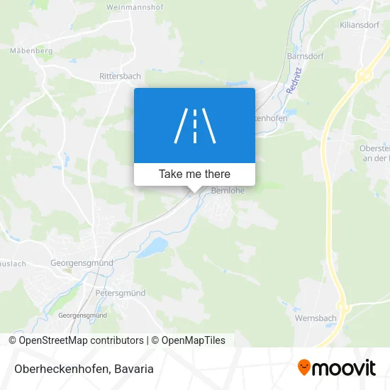 Карта Oberheckenhofen