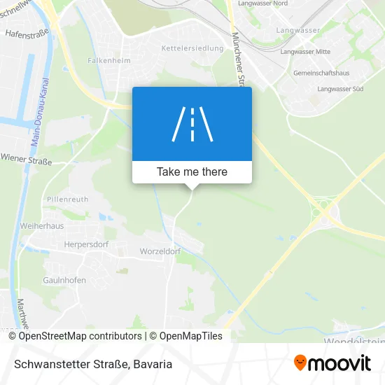 Карта Schwanstetter Straße