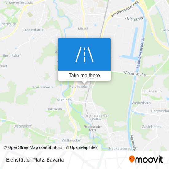 Eichstätter Platz map