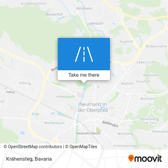 Карта Krähensteg