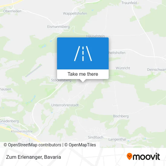 Карта Zum Erlenanger