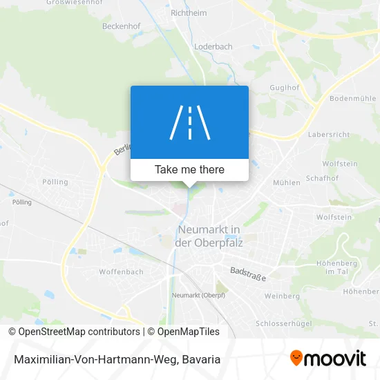 Карта Maximilian-Von-Hartmann-Weg