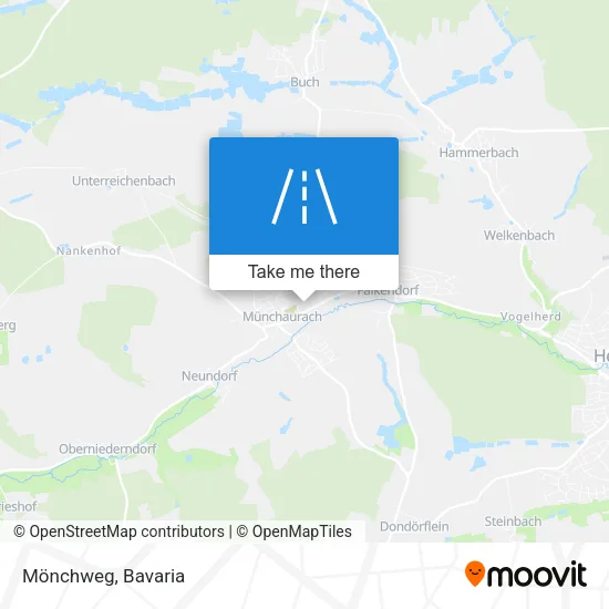 Карта Mönchweg