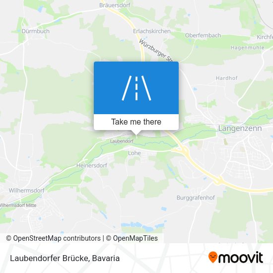 Laubendorfer Brücke map