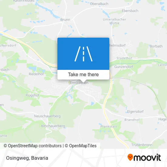 Карта Osingweg