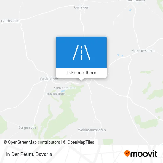 In Der Peunt map