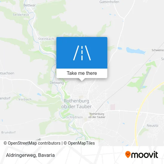 Карта Aldringerweg
