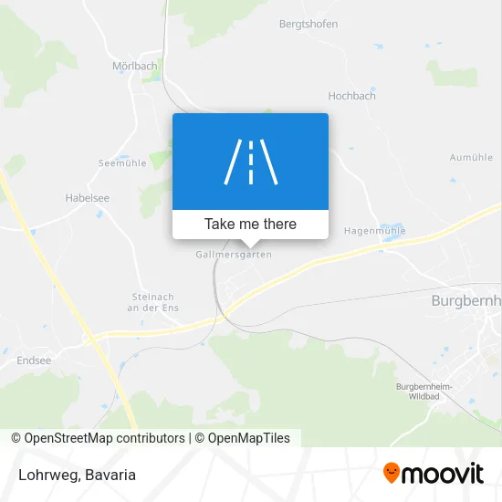 Карта Lohrweg