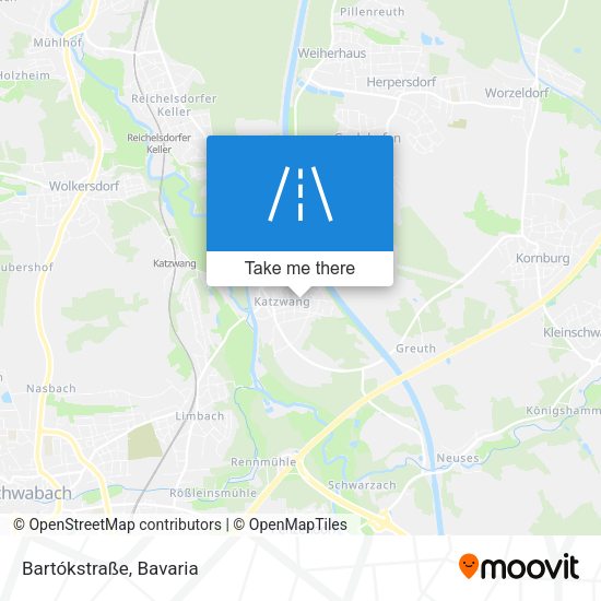 Bartókstraße map