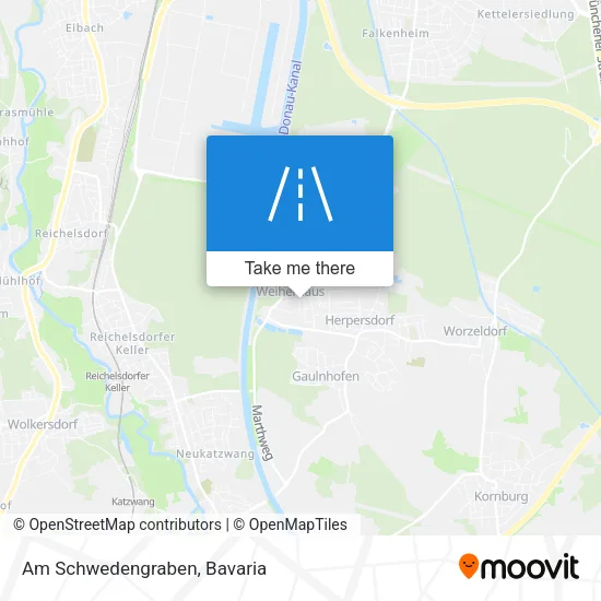 Карта Am Schwedengraben