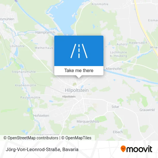 Карта Jörg-Von-Leonrod-Straße