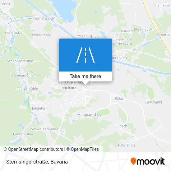 Sternsingerstraße map