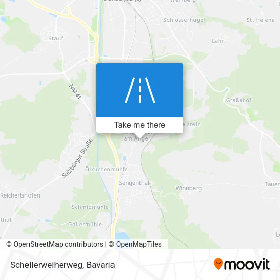 Карта Schellerweiherweg