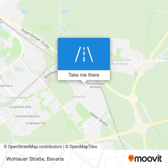 Wohlauer Straße map
