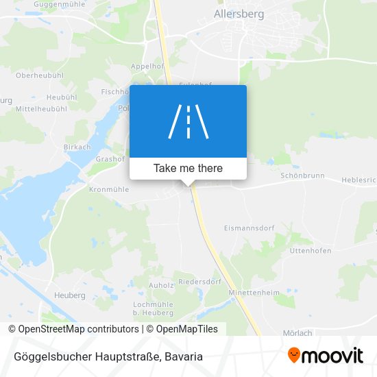 Göggelsbucher Hauptstraße map