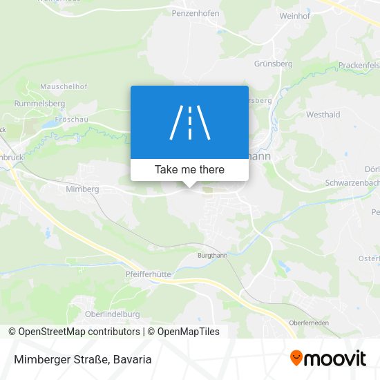 Mimberger Straße map