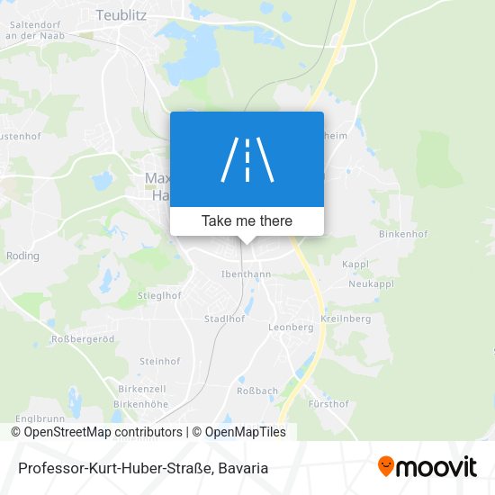 Professor-Kurt-Huber-Straße map
