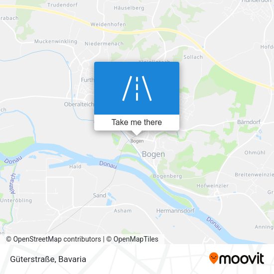 Güterstraße map