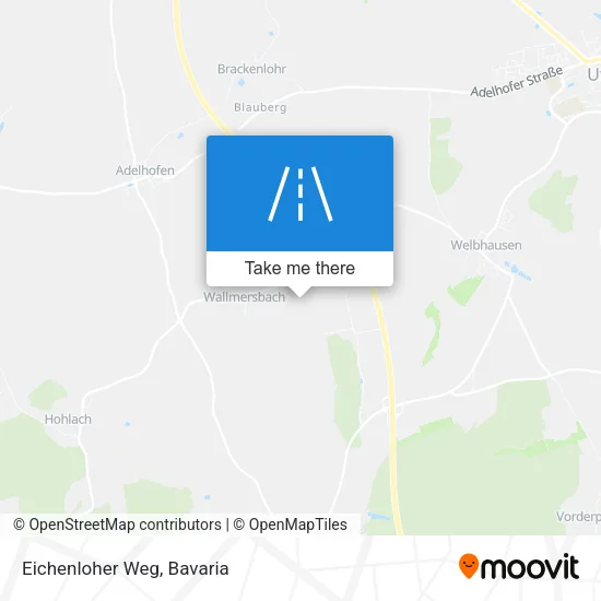 Карта Eichenloher Weg