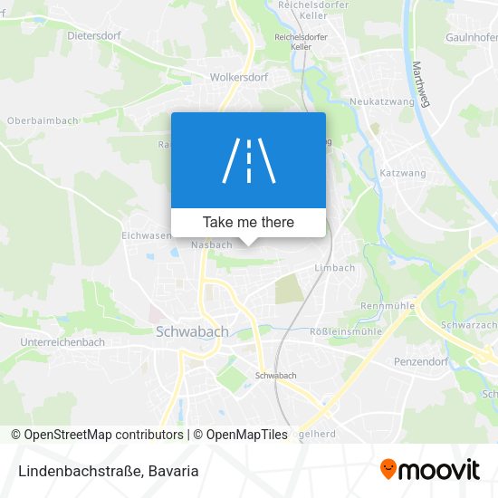 Lindenbachstraße map