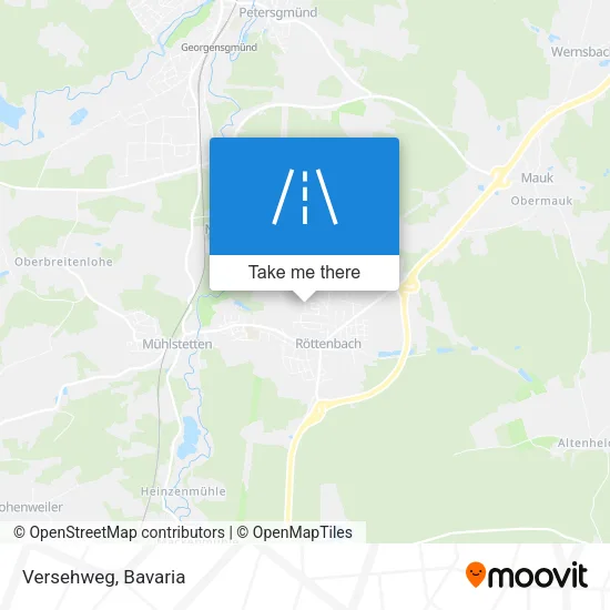 Карта Versehweg
