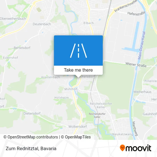 Zum Rednitztal map