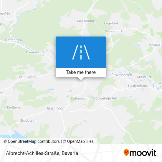 Albrecht-Achilles-Straße map