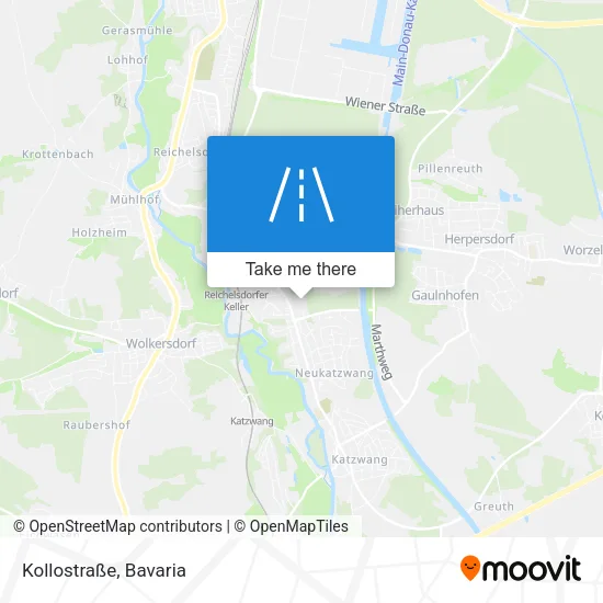 Карта Kollostraße