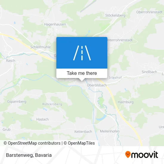 Карта Barstenweg