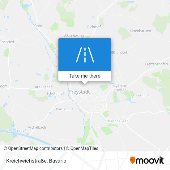 Kreichwichstraße map