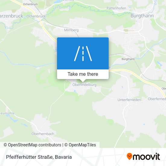 Pfeifferhütter Straße map