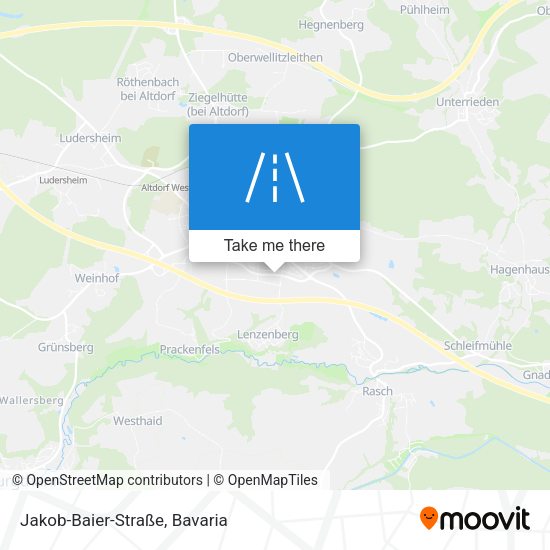 Jakob-Baier-Straße map