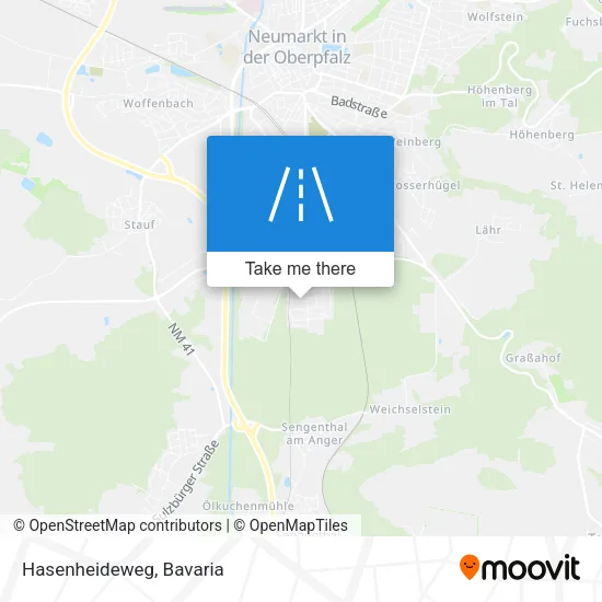 Карта Hasenheideweg